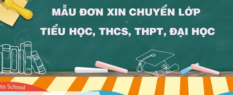 đơn xin chuyển lớp